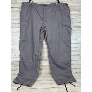 Men’s 3XL Propper Gray Ripstop Cargo Pants Double Knee Work Utility 48x32